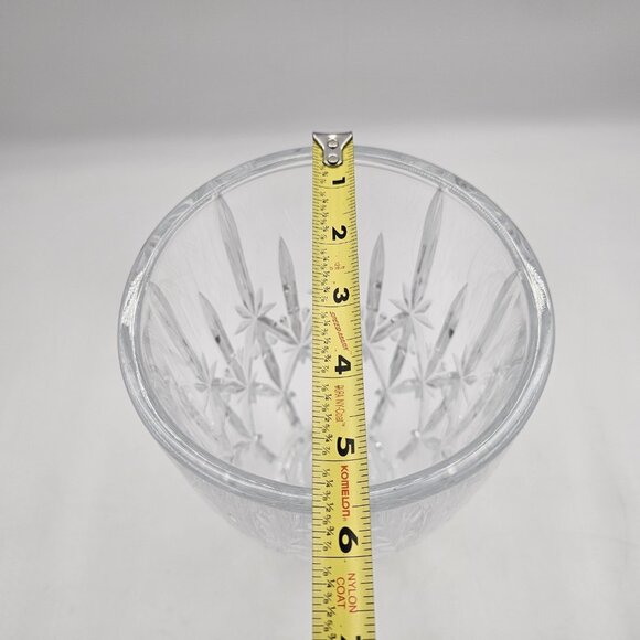 Marquis By Waterford Crystal Glass Flower Vase Table Centerpiece 8.25 in - Picture 9 of 11